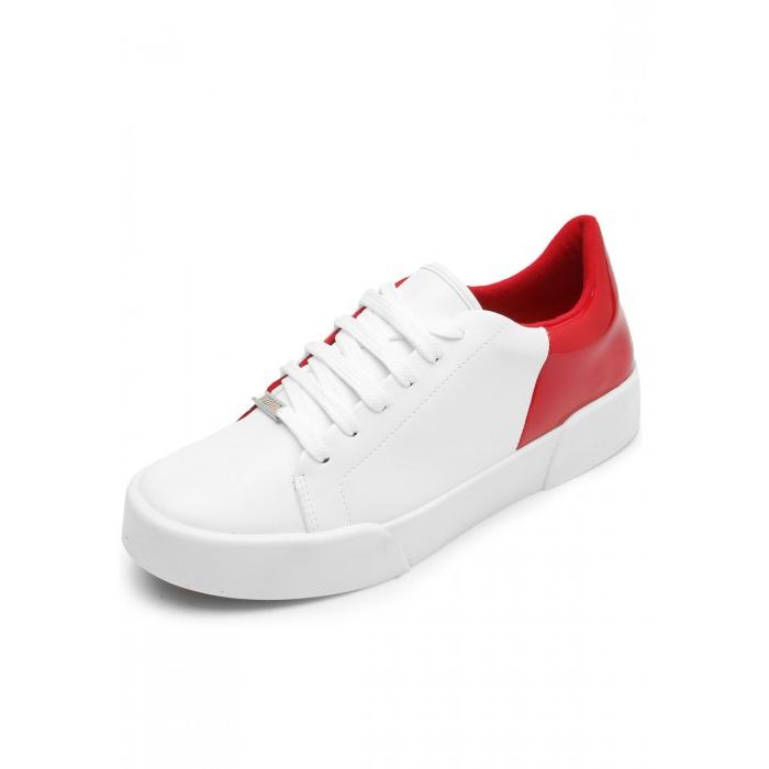 tenis vizzano vermelho verniz